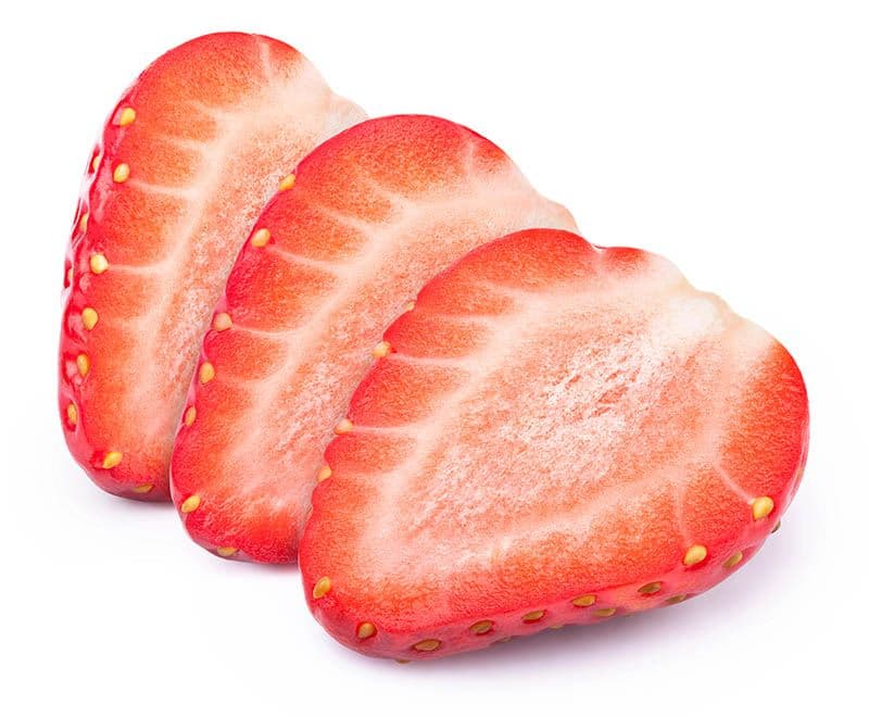 ¿Pueden los perros comer fresas? – Sí, en rodajas.
