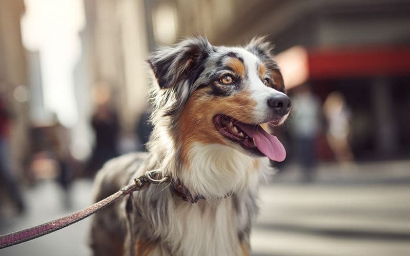 Perro adulto beneficiándose de estructura, equilibrio y estimulación mental consciente